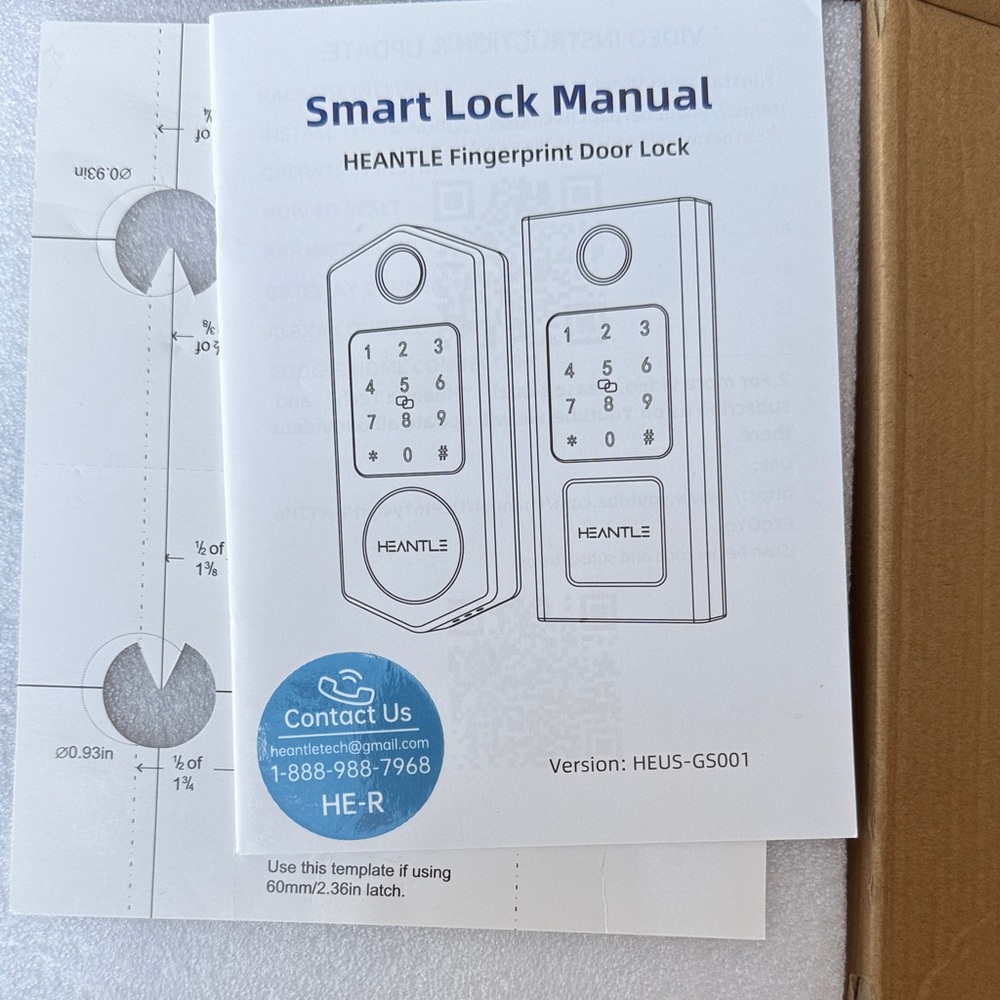 HEANTLE Smart Lock Manual